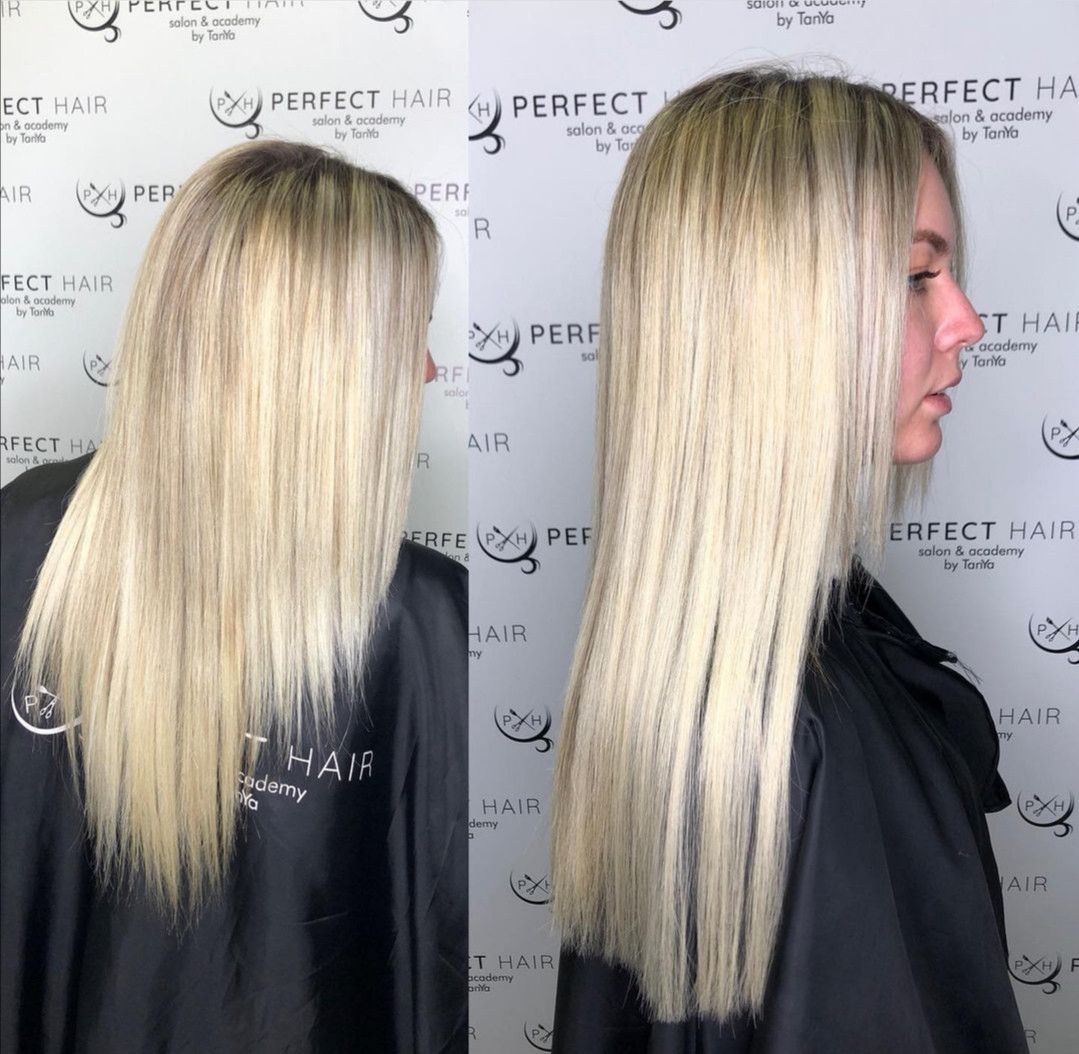 Perfect Hair Salon & Academy by TanYa #beograd Nadogradnja kose Nadogradnje kose po pramenu