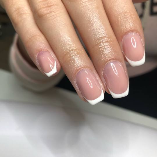 Olymp Beauty #nis Ojačavanje noktiju Ojačanje sa frenčom Ojačavanje prirodnih noktiju gelom - fr
