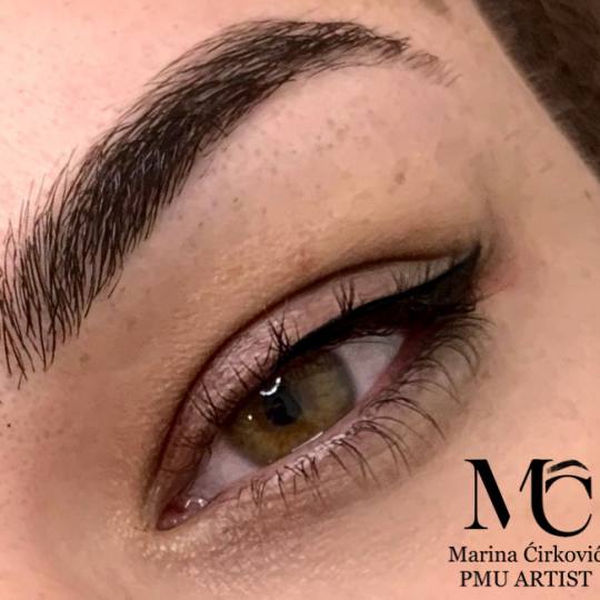 Aurora Beauty Studio #beograd Trajna šminka Trajna šminka - ajlajner