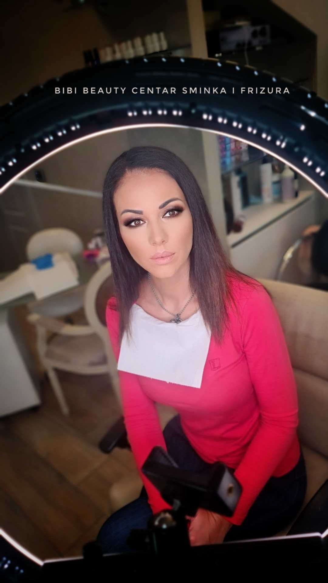 Bibi beauty centar #beograd Make-up / šminkanje Profesionalno šminkanje + veštačke trepavice