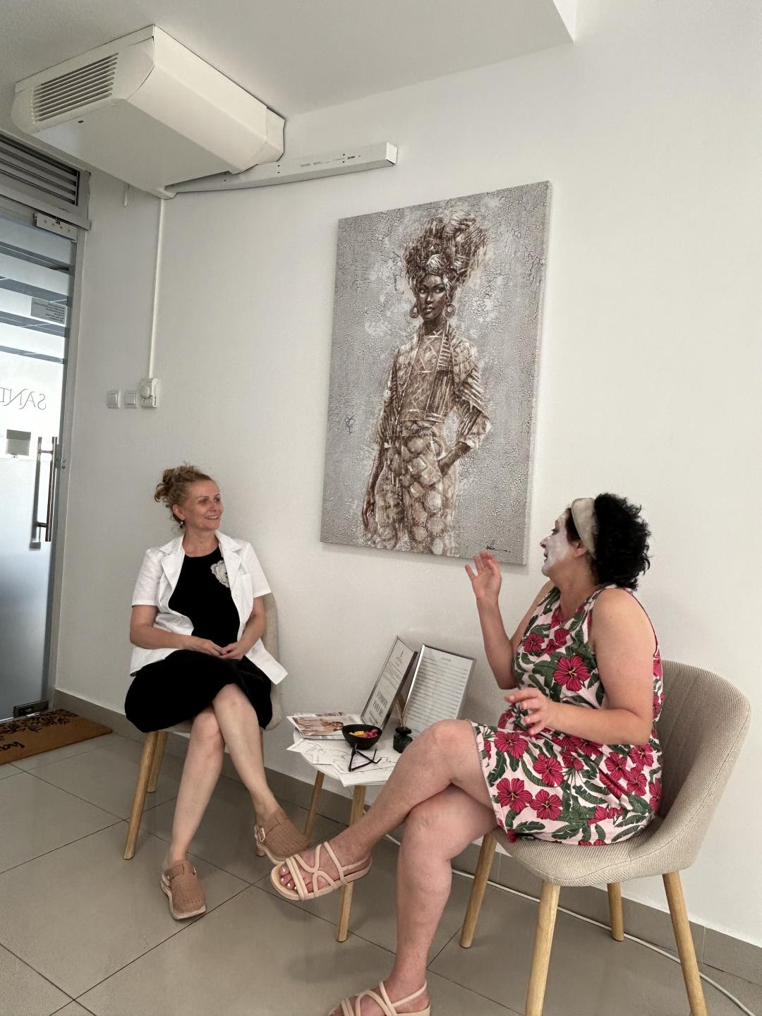 Sandra estetik studio #beograd Tretman lica Hemijski piling lica