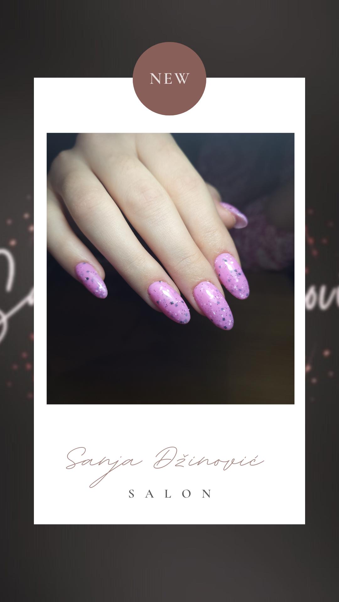 Izlivanje noktiju gelom - S / M dužina - Sanja Džinović - Vračar, Beograd Izlivanje noktiju Nokti Izlivanje noktiju, Beograd, Vukov spomenik, Đeram