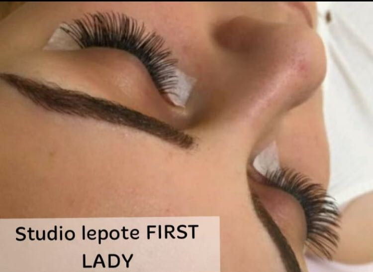 First lady #beograd Nadogradnja trepavica Nadogradnja svilenih trepavica - 1 na 1