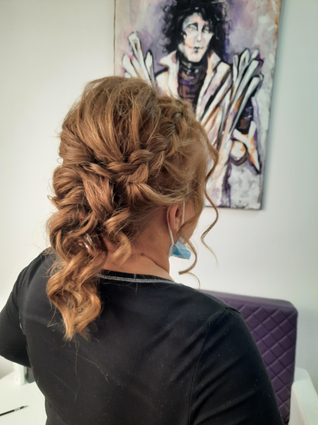 Svečana frizura - duga kosa - Studio Šišarka, Niš Svečane i frizure za svadbu Frizerski saloni Svečane i frizure za svadbu, Niš, Palilula