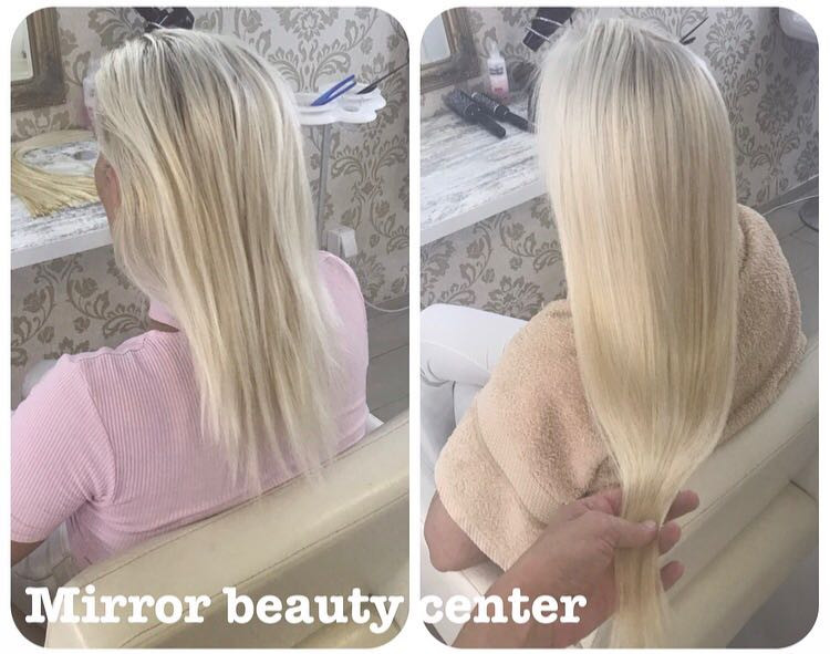 Mirror Beauty Centar #beograd Nadogradnja kose