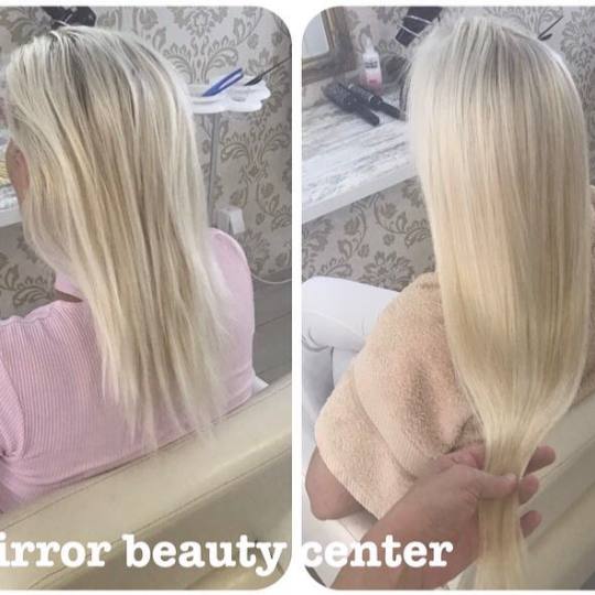 Mirror Beauty Centar #beograd Nadogradnja kose