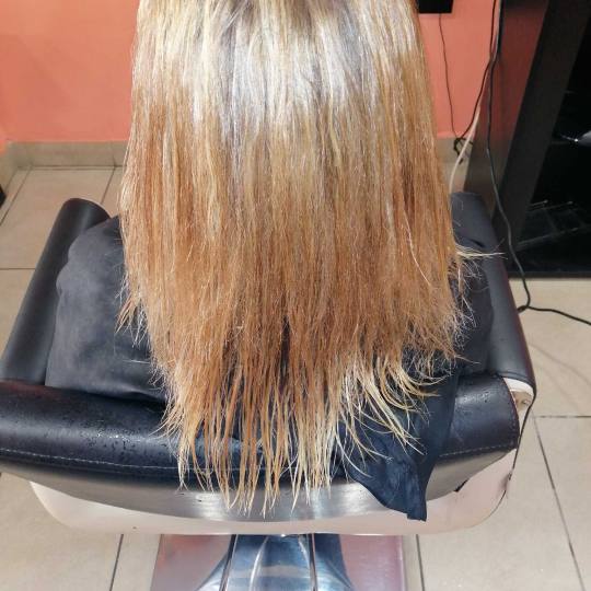Hair Studio K1 #beograd Keratinski tretmani Pre Keratinsko ispravljanje kose - srednja dužina kose