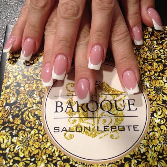 Baroque #beograd Izlivanje noktiju Izlivanje noktiju gelom - dugi nokti