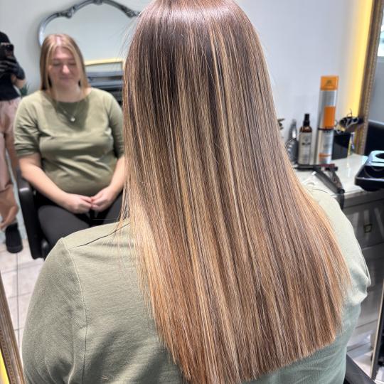 Atelier Kat #beograd Nega i ojačavanje kose True keratin ispravljanje i nega kose- kosa srednje duz