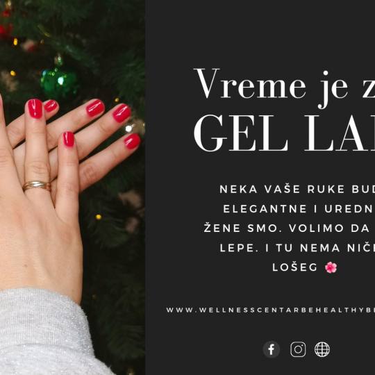 Wellness centar Be healthy Be happy #novisad Gel lak Gel lak - ruke