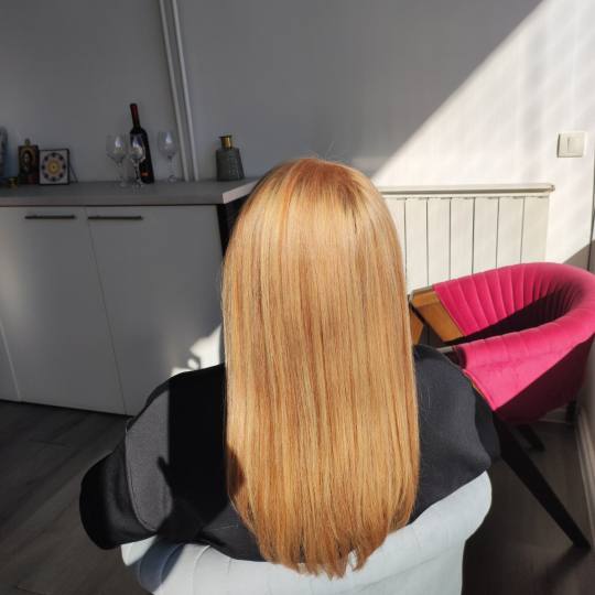 Radionica za šišanje po meri #beograd Farbanje kose Farbanje cele dužine kose Revlonissimo bojom 