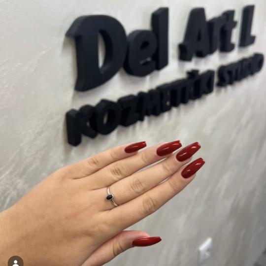 Del Art L #beograd Korekcija noktiju Korekcija noktiju tuđeg rada + boja - L dužina