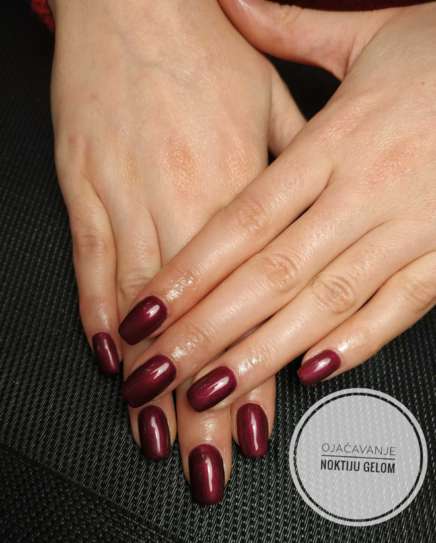Ojačavanje noktiju gelom dužina 1 - Right Beauty, Beograd Ojačavanje noktiju Nokti Ojačavanje noktiju, Beograd, Centar, Stari grad, Dorćol