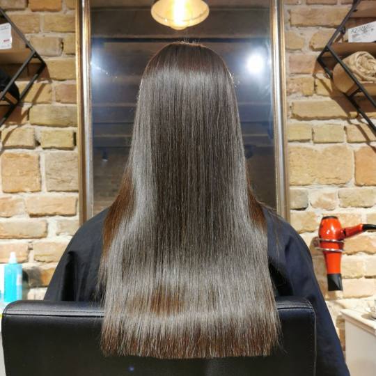 Vanity Hair #beograd Keratinski tretmani Keratinsko ispravljanje kose - srednja dužina - TOP Master