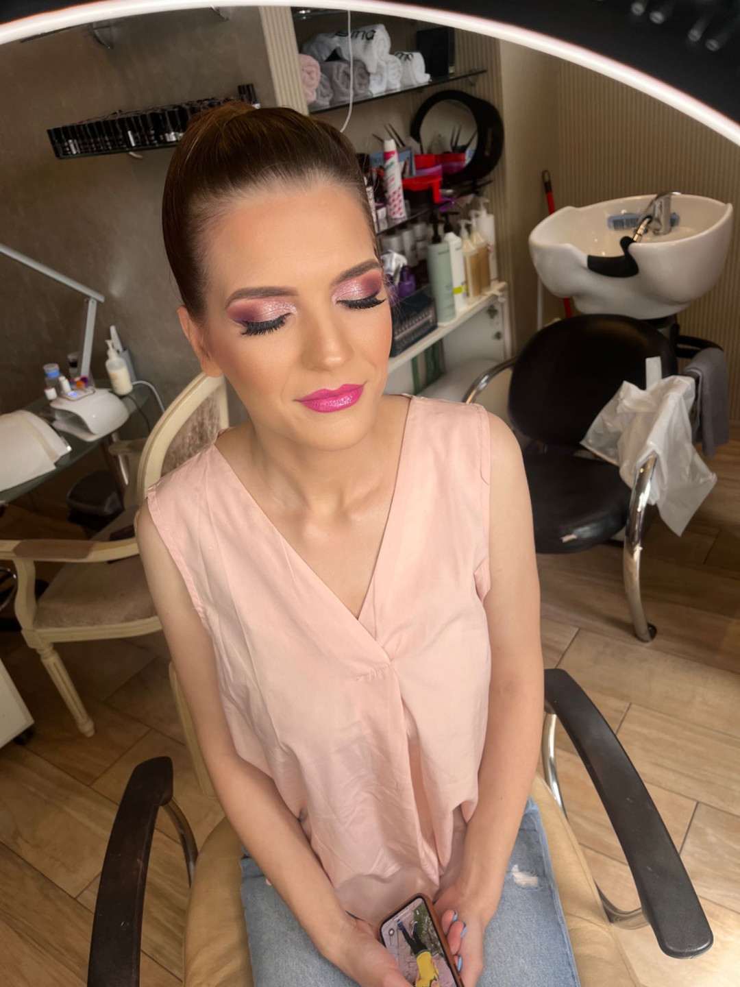 Bibi beauty centar #beograd Make-up / šminkanje Profesionalno šminkanje + veštačke trepavice
