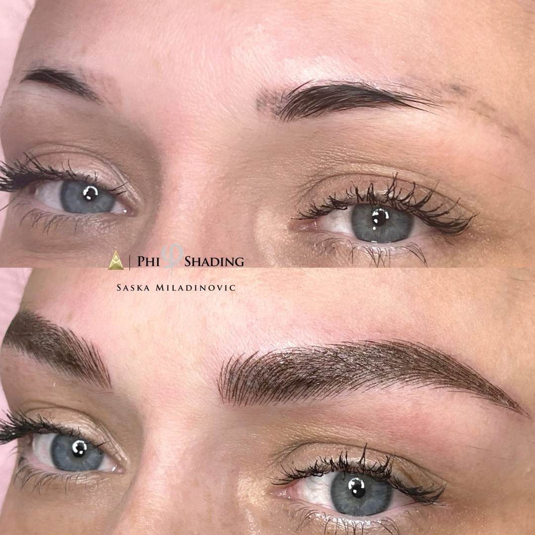 Esthetique Privé #beograd Trajna šminka Trajna šminka obrva - PHI BROWS MICROBLADING
