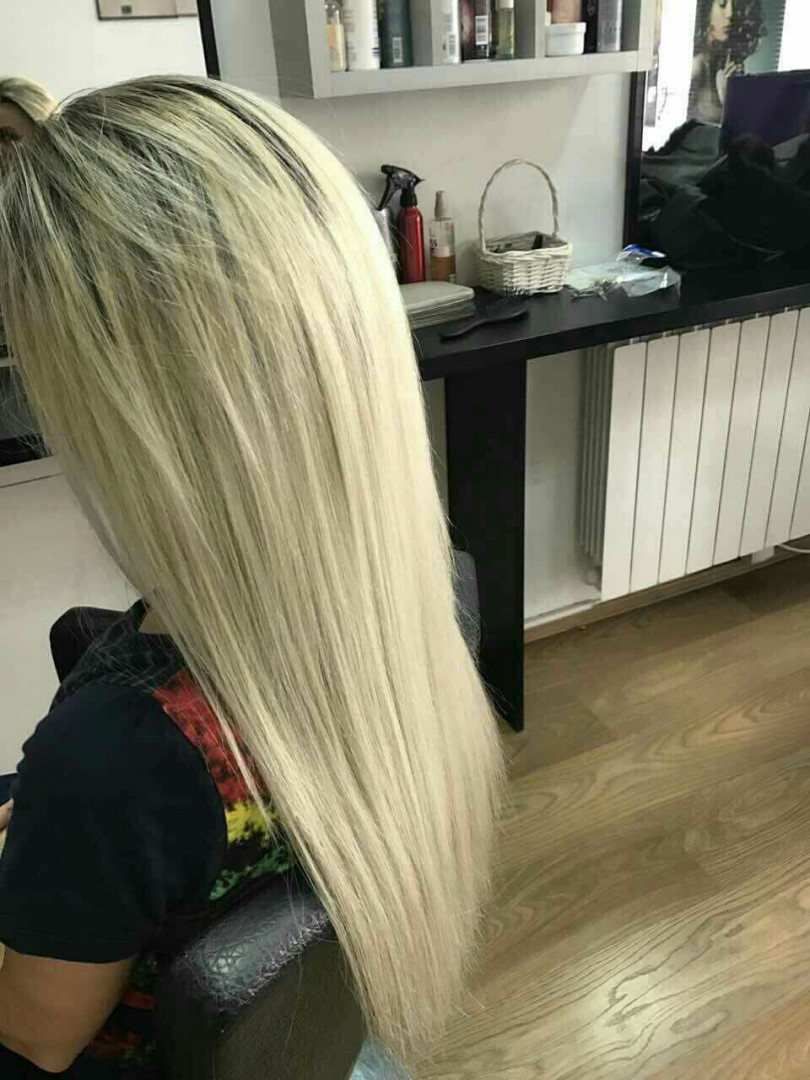 Avangarda #beograd Nadogradnja kose Nadogradnja kose keratin / micro ring 100g - pramenovi  40cm - 55cm