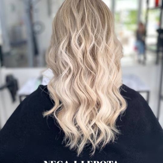 Nega i lepota NS 1 #novisad Pramenovi Ombre / Balayage - kosa srednje dužine