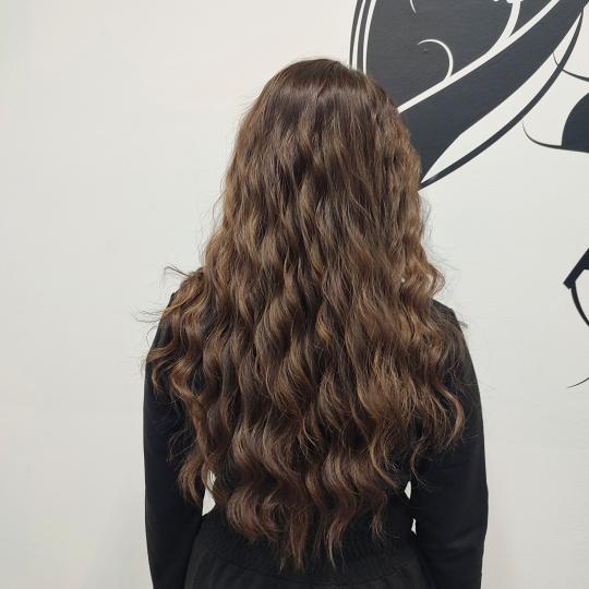 Infinity Hair #novisad Feniranje i stilizovanje Feniranje na talase - extra duga kosa (preko lopatic