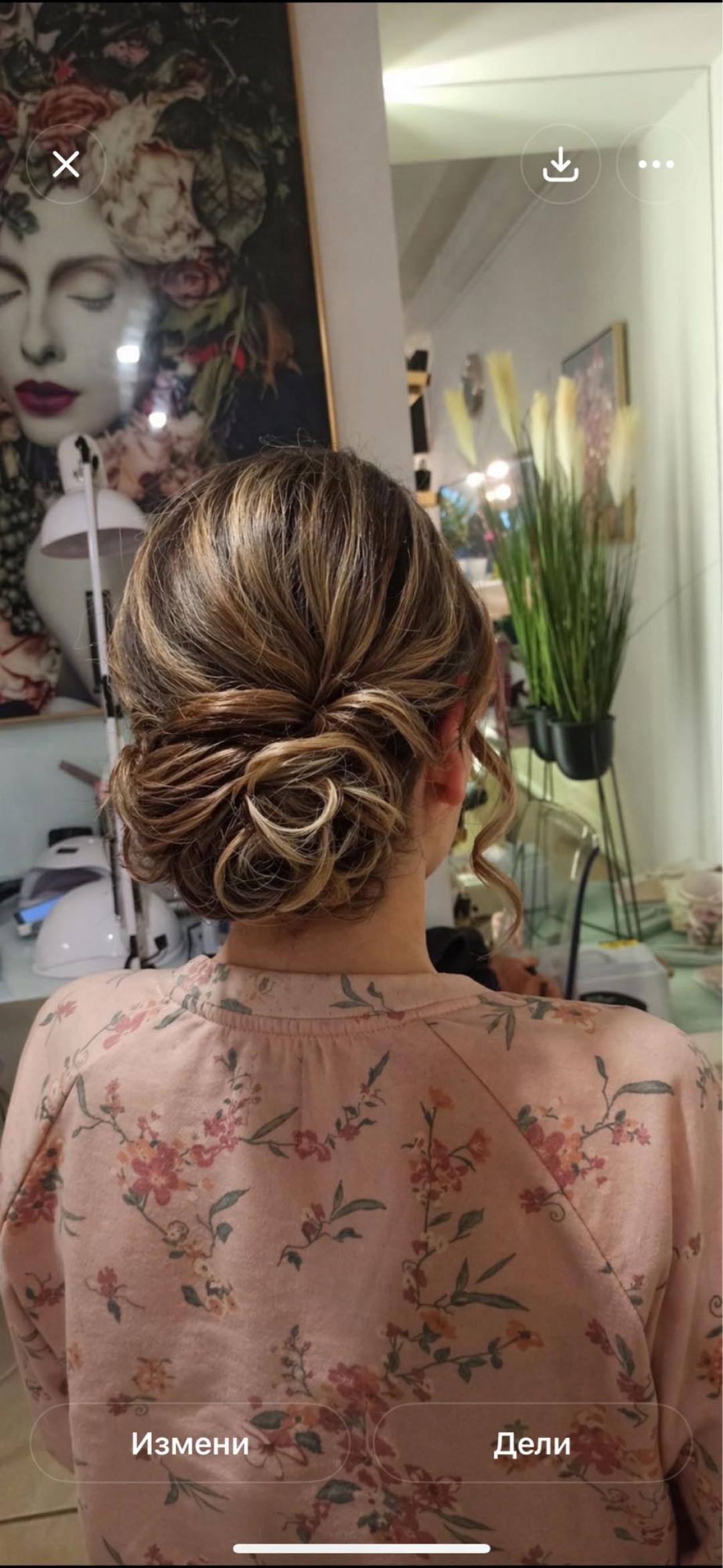 Tmins - My Way Vračar #beograd Svečane i frizure za svadbu Svečana frizura - jednostavna