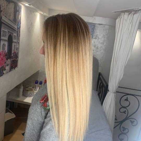 A&M #beograd Ombre, sombre, balayage Balayage + preliv + feniranje + gratis olaplex - duga kosa bala