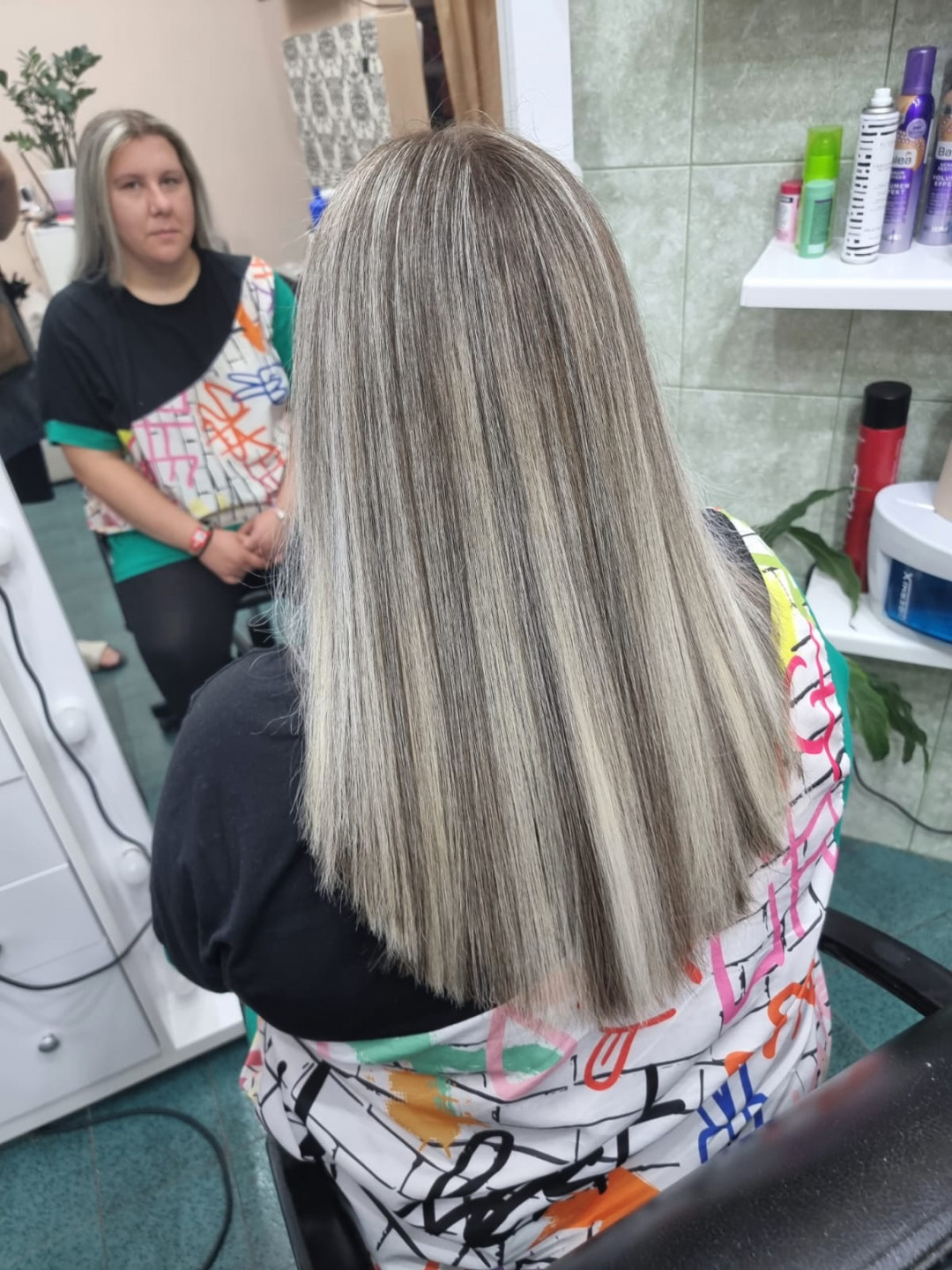 Candy S #novisad Pramenovi Pramenovi na foliju - duga kosa + preliv
