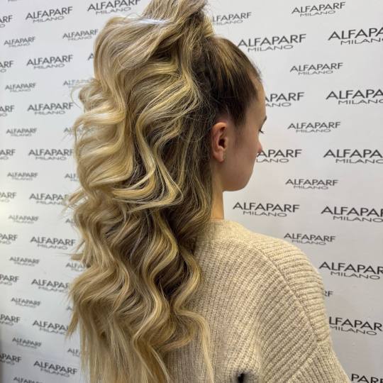 Alfaparf Studio Ada Mall #beograd Svečane i frizure za svadbu Svečana frizura - ekstra duga kosa
