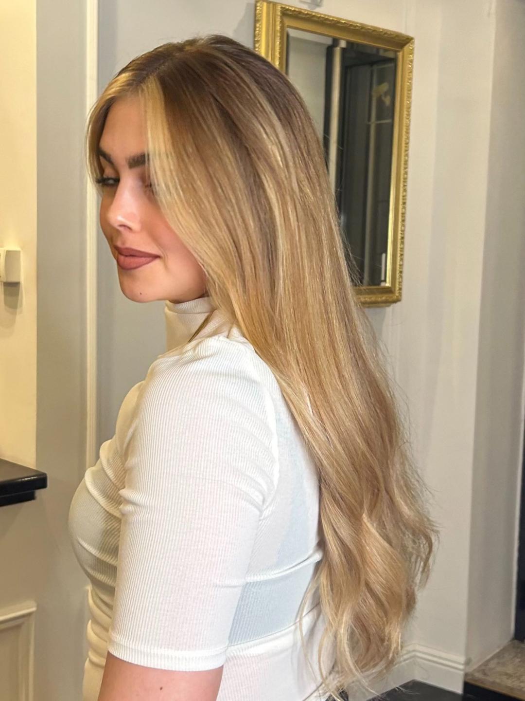 Esthetique Privé #beograd Ombre, sombre, balayage Balayage +preliv+ šišanje + feniranje