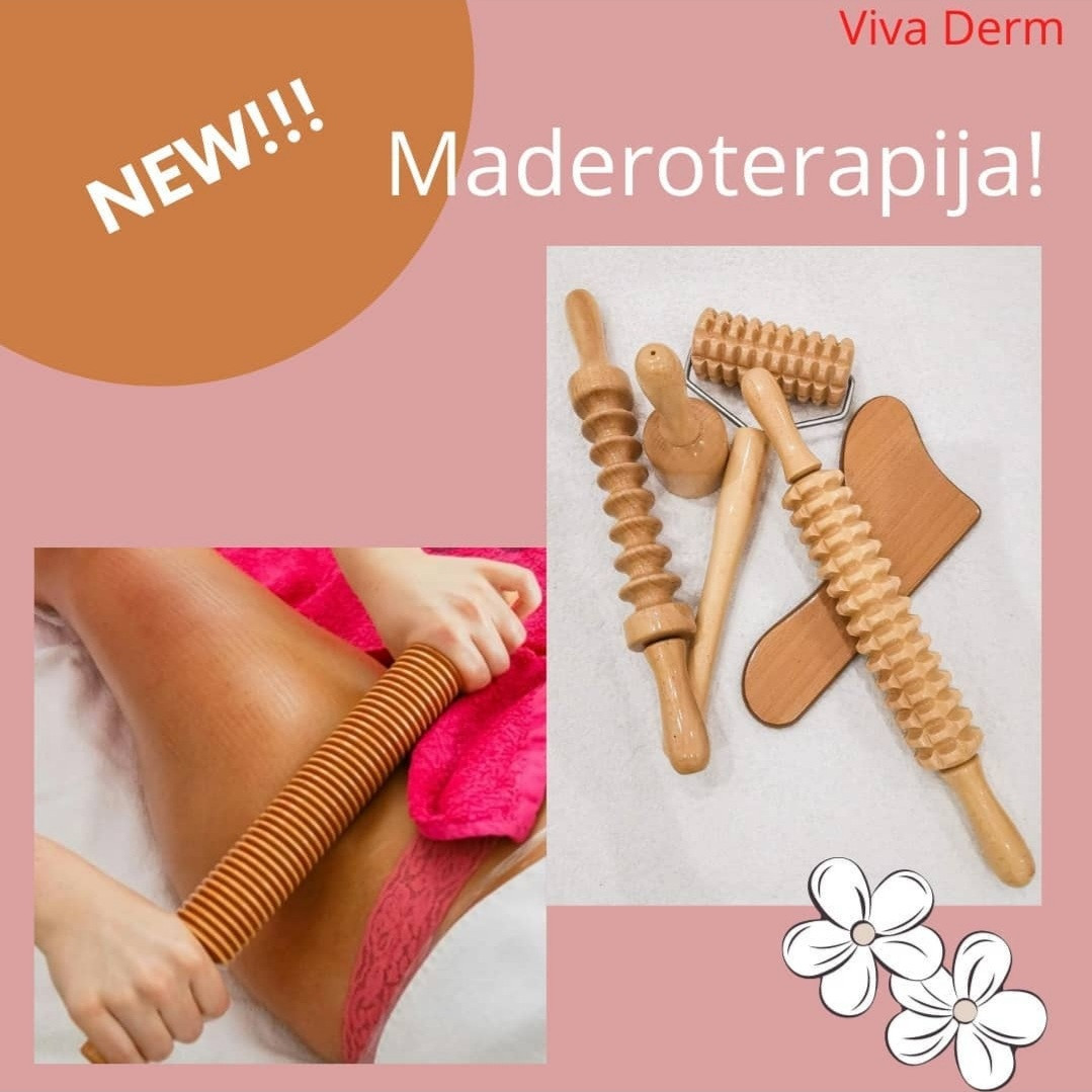 Viva Derm #beograd Masaža za mršavljenje Maderoterapija - noge + gluteus + stomak