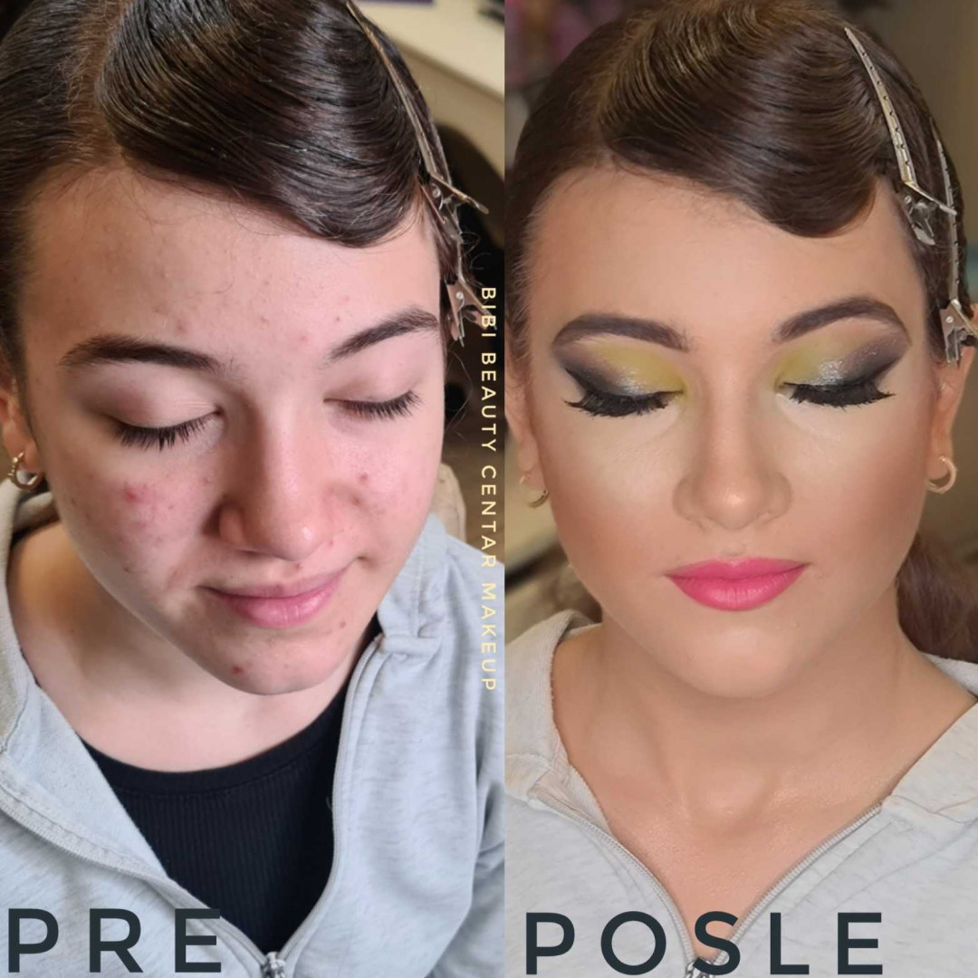 Bibi beauty centar #beograd Make-up / šminkanje Profesionalno šminkanje + veštačke trepavice