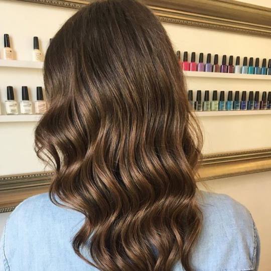 Beauty Station #beograd Pramenovi Pramenovi + Sunkissed preliv Pramenovi farbom - kosa srednje duži