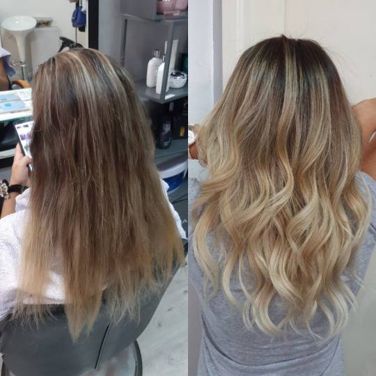 X Style #novisad Ombre, sombre, balayage Balayage + preliv - duga kosa