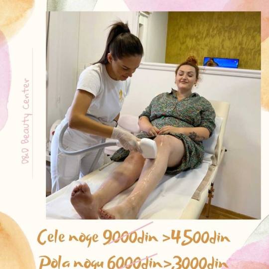 D&D Beauty Center #beograd Laserska epilacija Laserska epilacija celih nogu - za dame