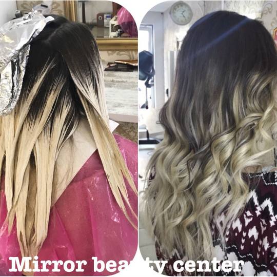Mirror Beauty Centar #beograd Ombre, sombre, balayage