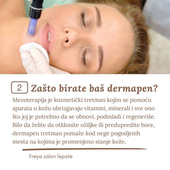 Freya 1 #beograd Tretman lica Mezoterapija dermapenom protiv ožiljaka od akni,- lice