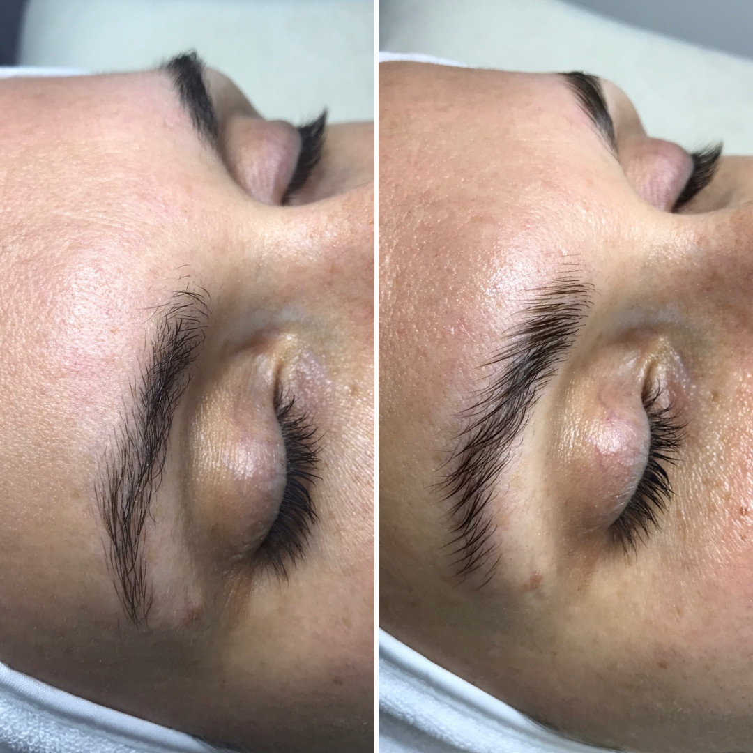 Studio Moldovan #beograd Obrve Brow lift + keratin