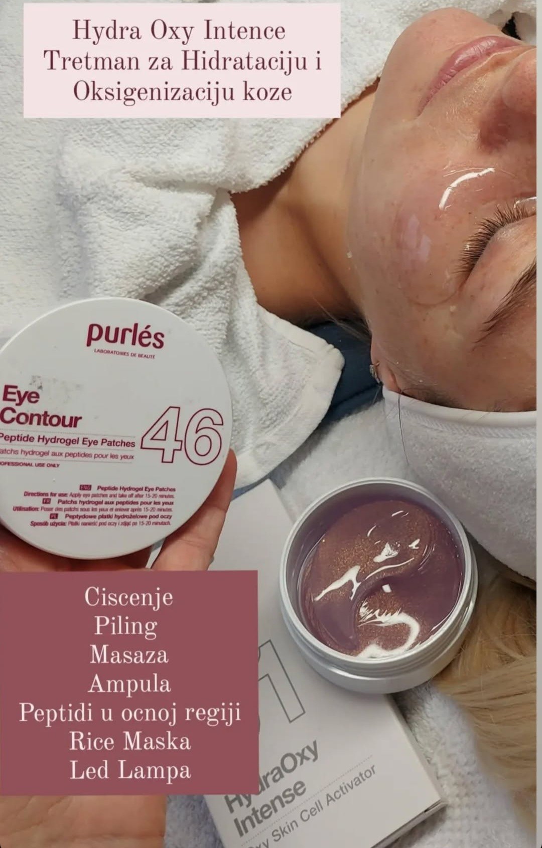 LYS by Royal Beauty Switzerland #nis Tretman lica Hydra oxy purles