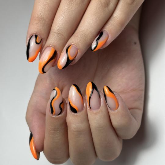 Princess beauty salon #nis Ojačavanje noktiju Korekcija ojačavanja noktiju gelom - S dužina