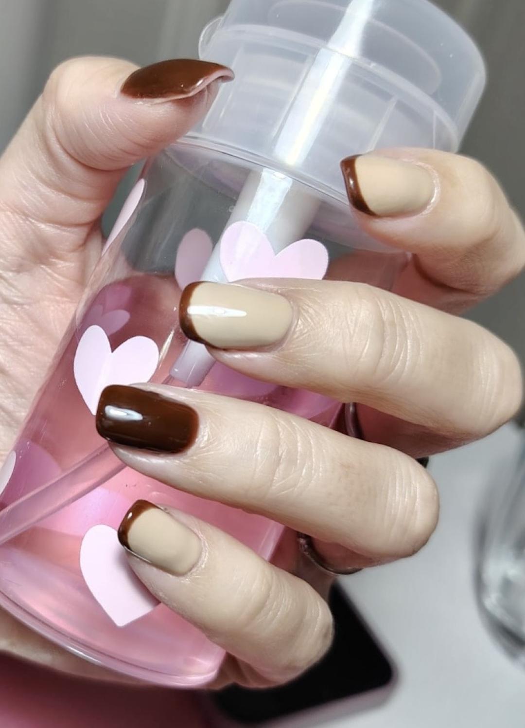 Nastja beauty studio #beograd Izlivanje noktiju Izlivanje noktiju gelom - S dužina