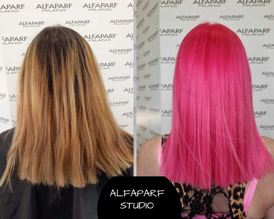 Alfaparf Studio #beograd Farbanje kose Farbanje cele dužine - duga kosa
