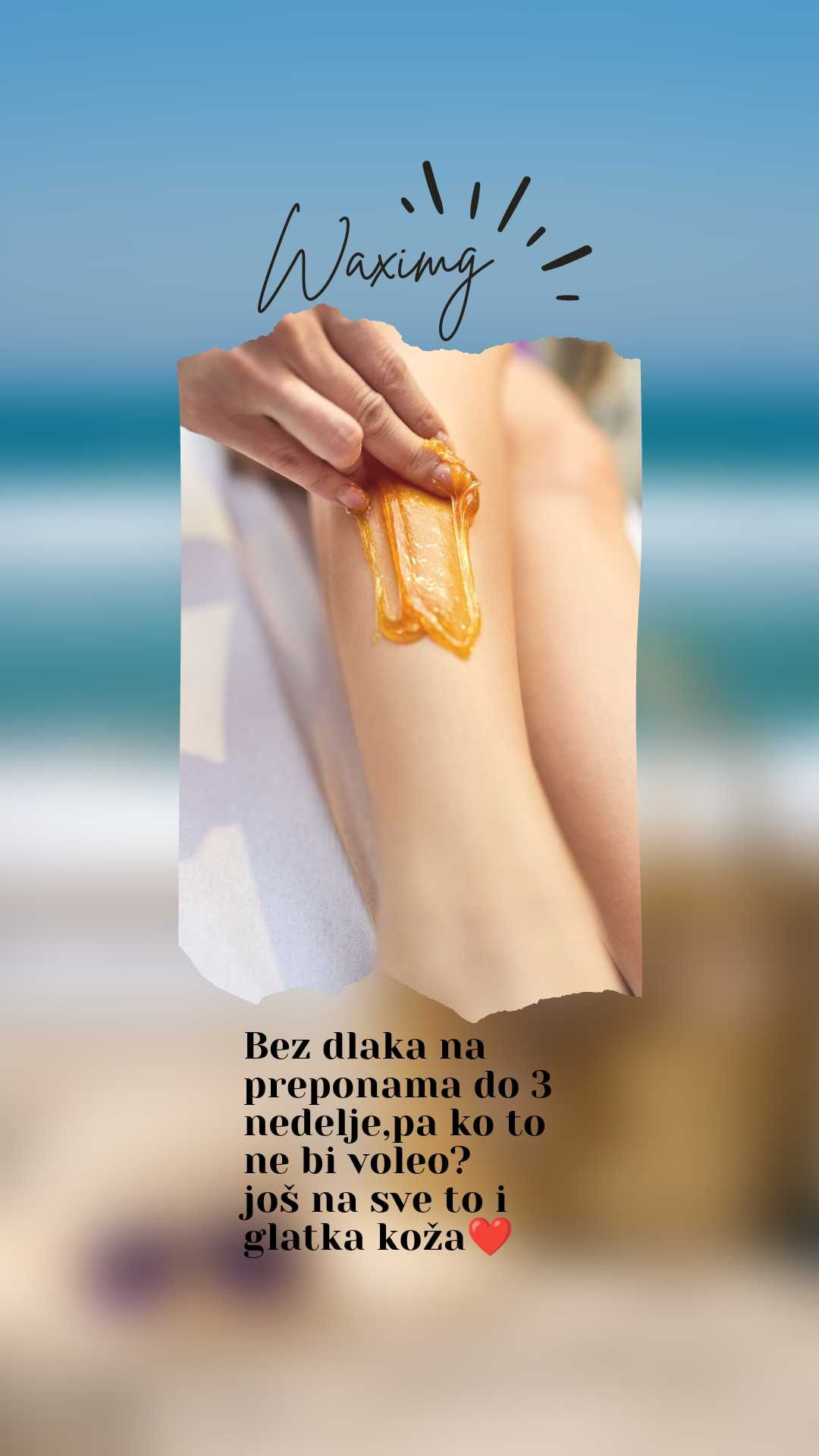Kod Nine #beograd Depilacija voskom Depilacija intimne regije toplim voskom - za dame
