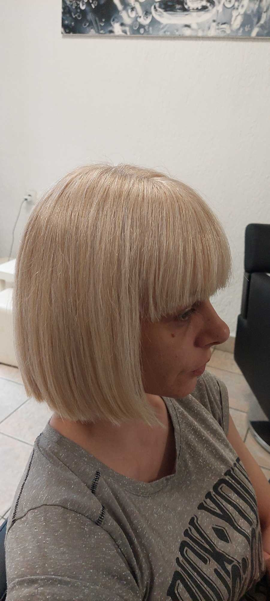 TeoS - Zemun #beograd Keratinski tretmani Keratinsko ispravljanje kose / keratinska nega bez ispravljanja - kosa srednje dužine - paž