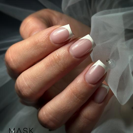 Mask #beograd Ojačavanje noktiju Ojačavanje prirodnih noktiju gelom / korekcija - S dužina