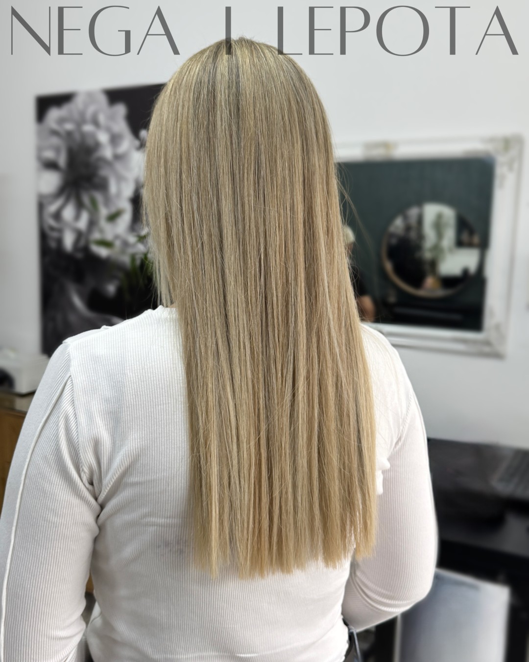Nega i lepota NS 1 #novisad Pramenovi Balayage paket: pramenovi + preliv + OLAPLEX + šišanje + feniranje na ravno - extra duga