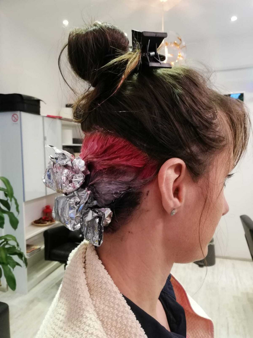 Attitude hair salon #beograd Farbanje kose