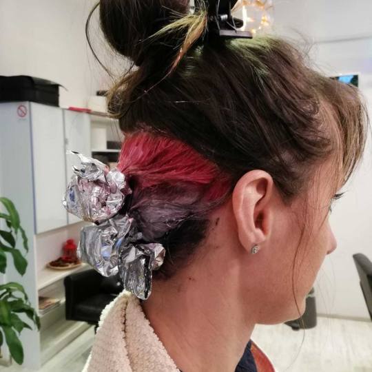 Attitude hair salon #beograd Farbanje kose