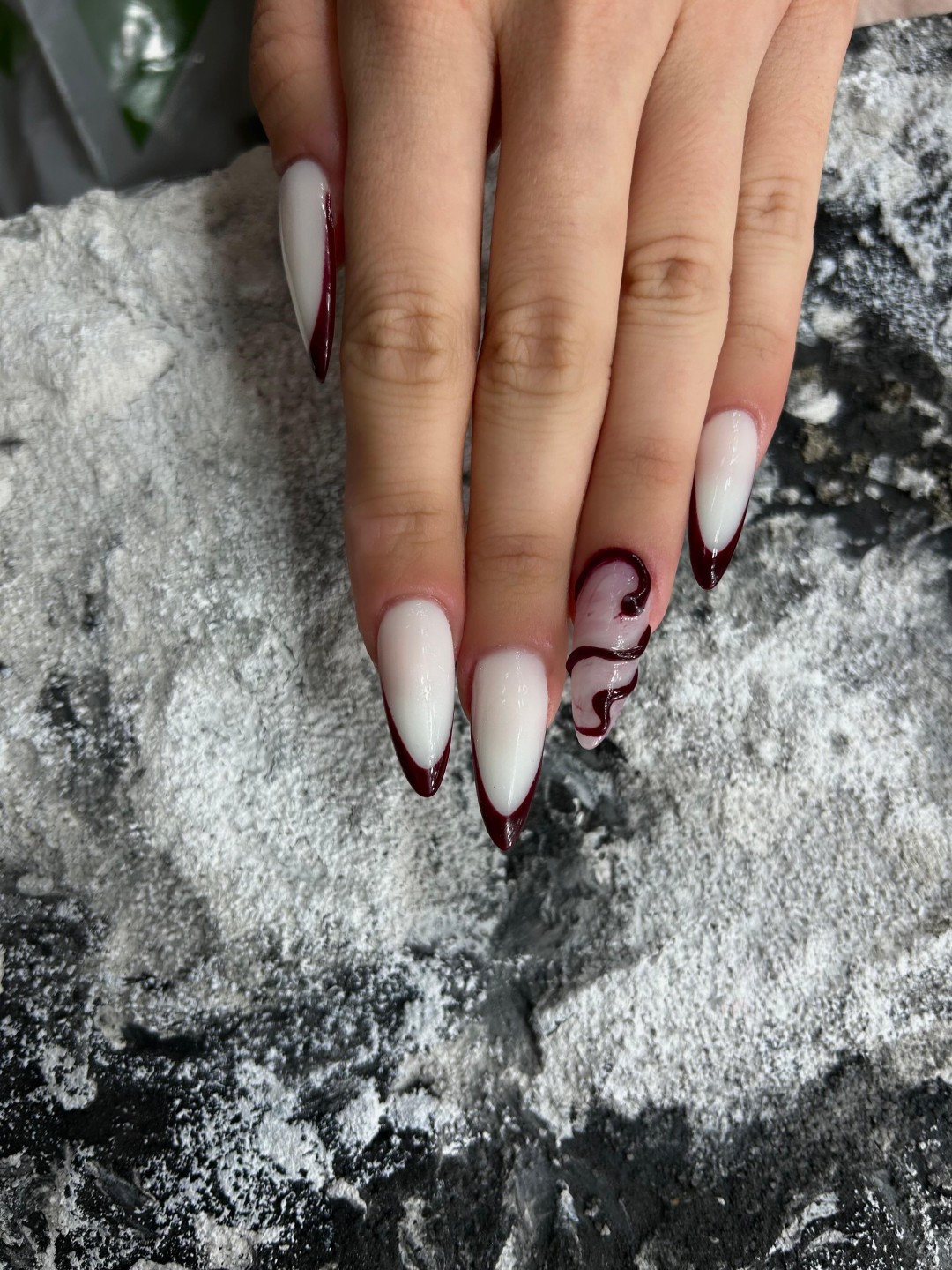 Just me #beograd Izlivanje noktiju Izlivanje noktiju gelom - XXL dužina