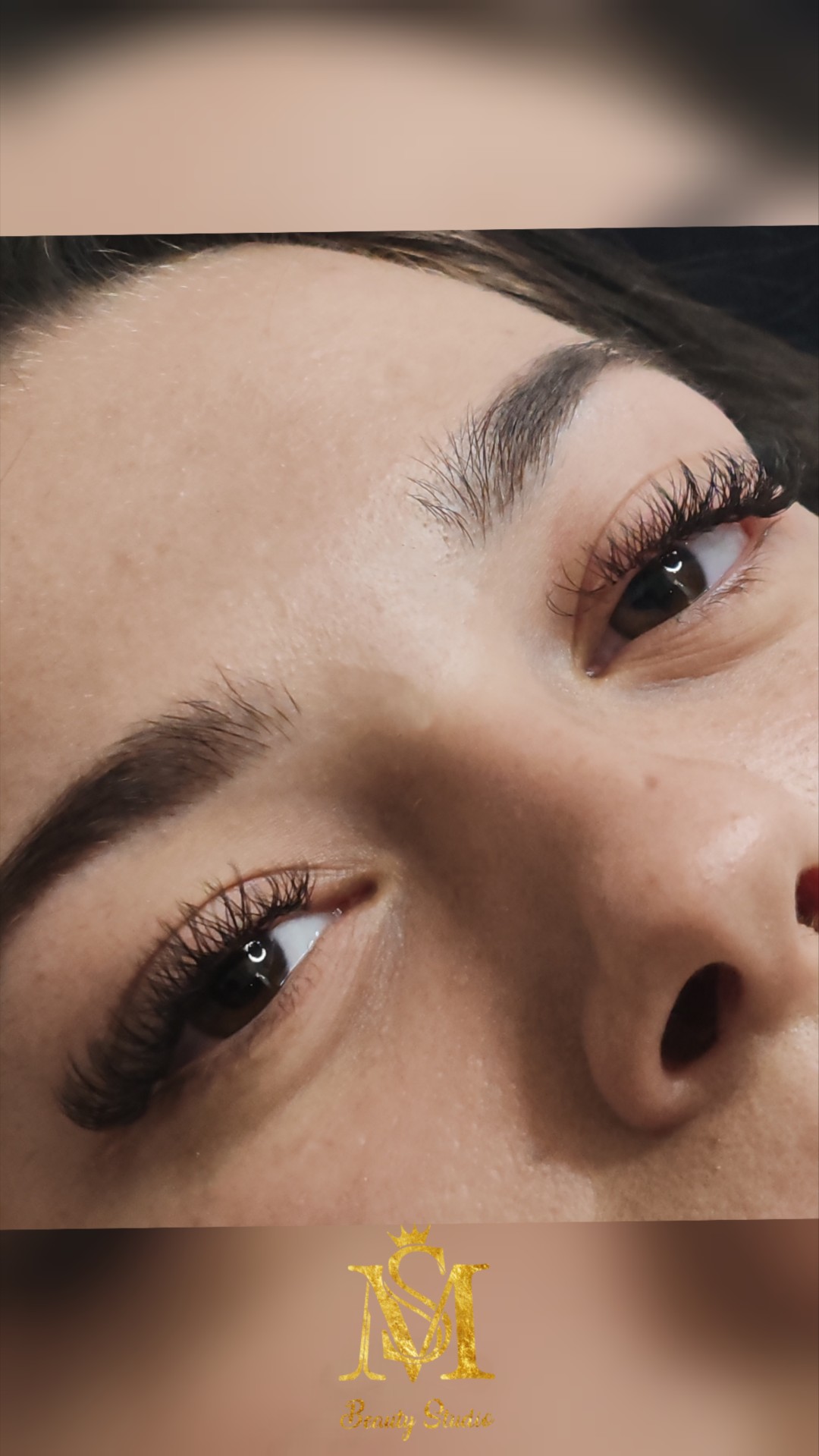 SM Beauty studio #nis Nadogradnja trepavica Nadogradnja svilenih trepavica - hybrid Y