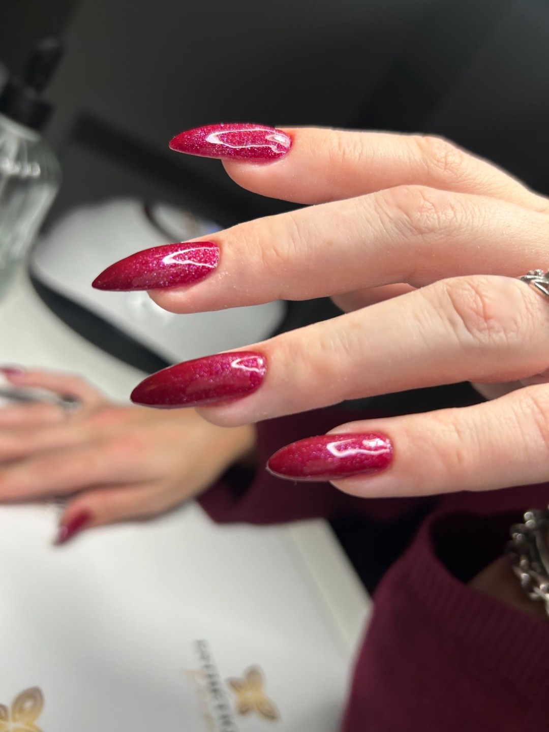 Esthetique Privé #beograd Izlivanje noktiju Izlivanje noktiju gelom - L dužina