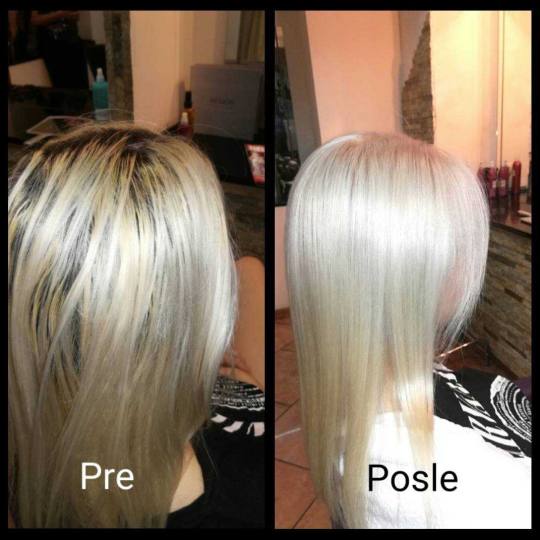 Bubi #beograd Farbanje kose Farbanje cele kose Farbanje cele dužine - duga kosa Revlonissimo farbe 